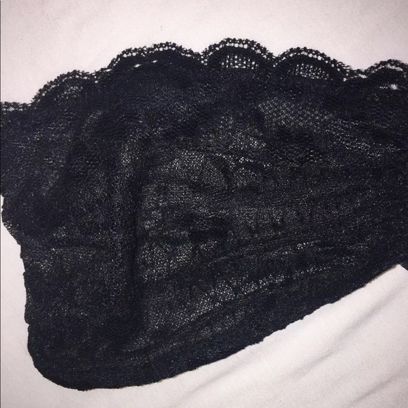 Free People Bralet Size S Intimately BLACK NWT - Picture 3 of 8
